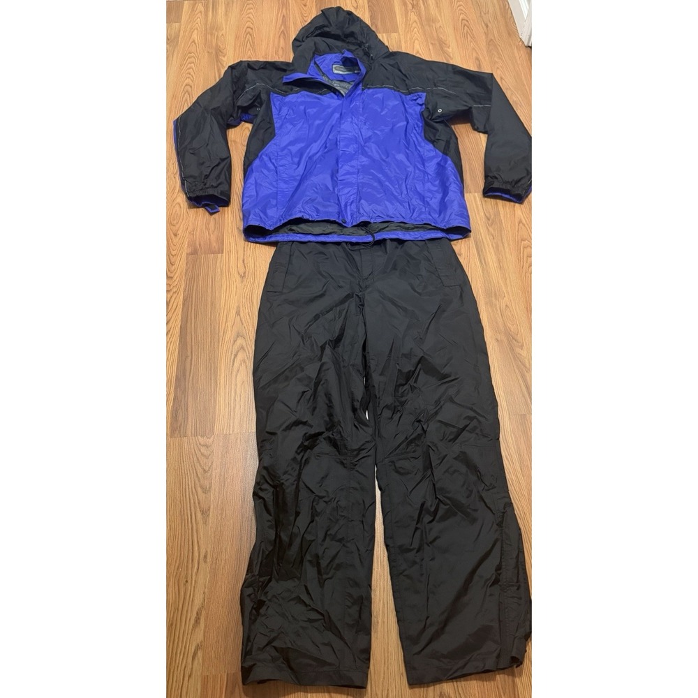 Sierra Sport Rain Suit Mens XL Waterproof Windproof Breathable Jacket Pants Set